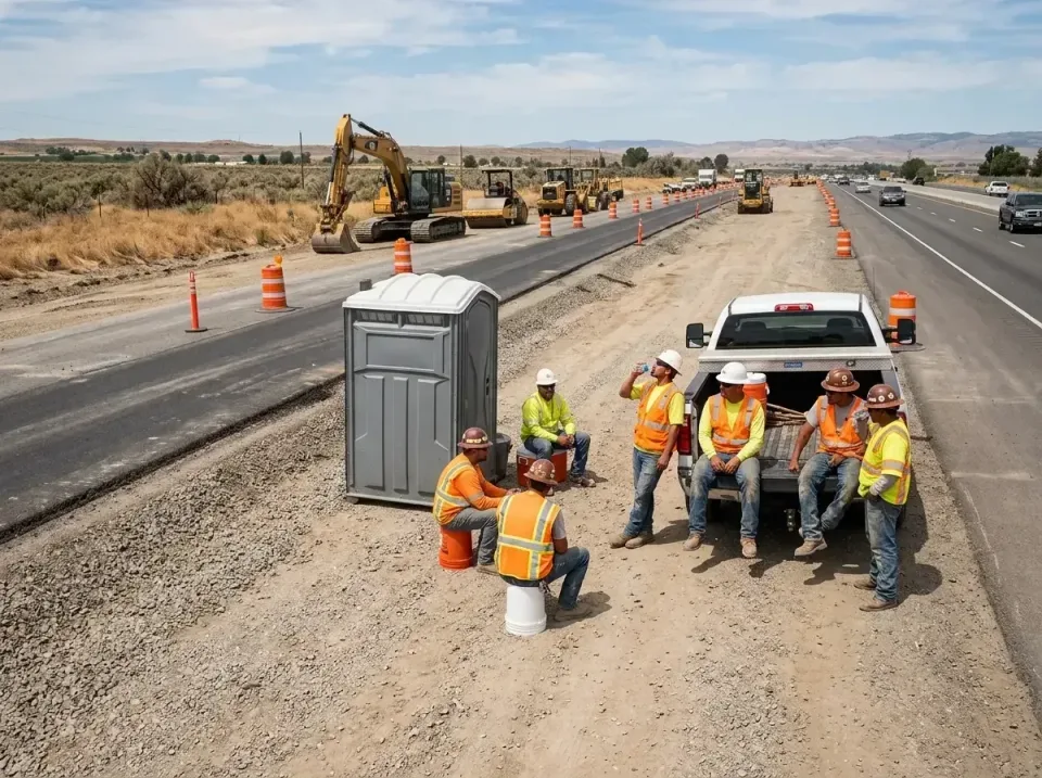 highway-road-construction-crew-007 — frequently asked questions, Porta Potty and Restroom Rentals in Soldotna, AK